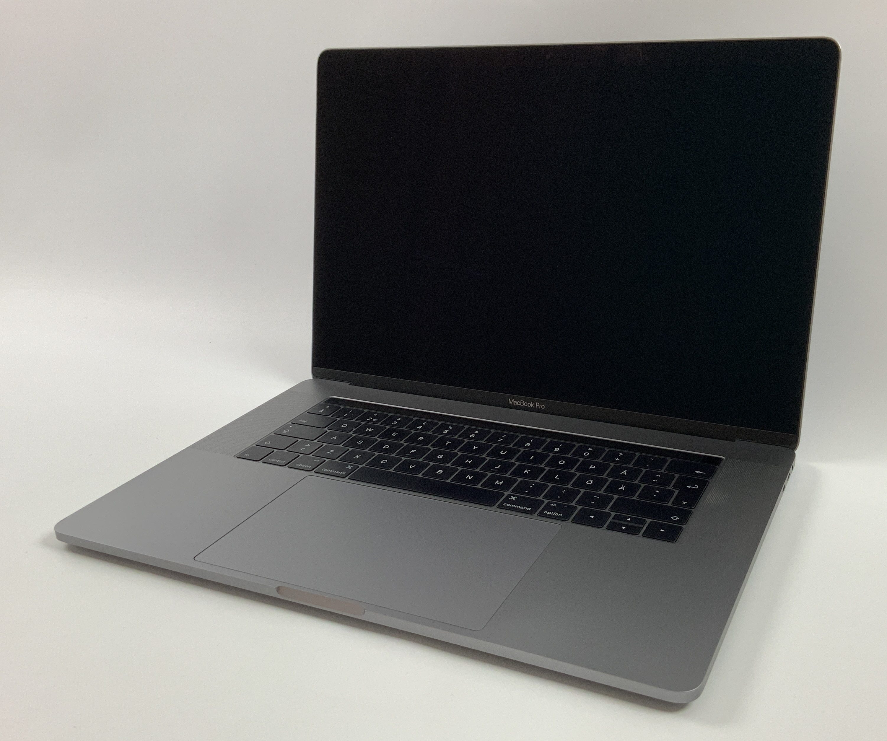 MacBook Pro 15" Touch Bar Late 2016 (Intel Quad-Core i7 2.6 GHz 16 GB RAM 256 GB SSD), Space Gray, Intel Quad-Core i7 2.6 GHz, 16 GB RAM, 256 GB SSD, Kuva 1